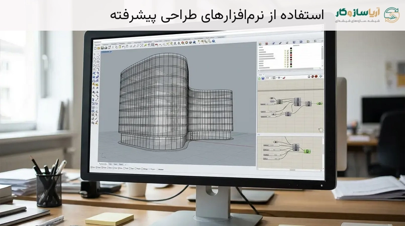 استفاده از نرم‌افزارهای طراحی پیشرفته