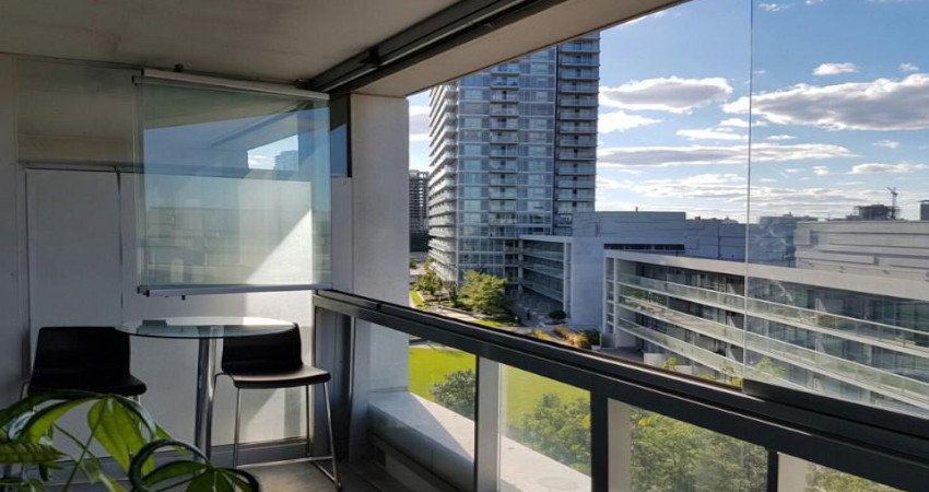بالکن شیشه ای تاشو یا آکاردئونی (Retractable Glass Balcony)